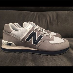 new balance 574 gunmetal navy new balance 574 gunmetal navy